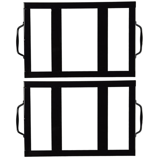 Yardwe Salt Block Holder Rack 12.40X8.42In Stainless Steel Salt Plate Stand for Grilling Barbecue Cooking Accessories Outdoor Picnic Use