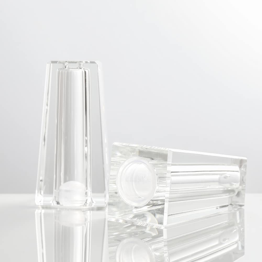 Set of 2 Salt and Pepper Shakers Refillable Crystal Seasoning Bottle for Salt, Black and White Pepper, Spice Jars, Farmhouse Salt,Clear to Know When to Fill, Kitchen (001)