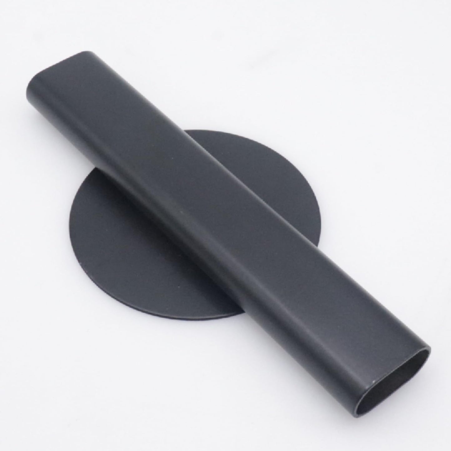 Joyangy 2-Pack 7 Inch Open-End Metal Tube Wall Vase for Stem Display