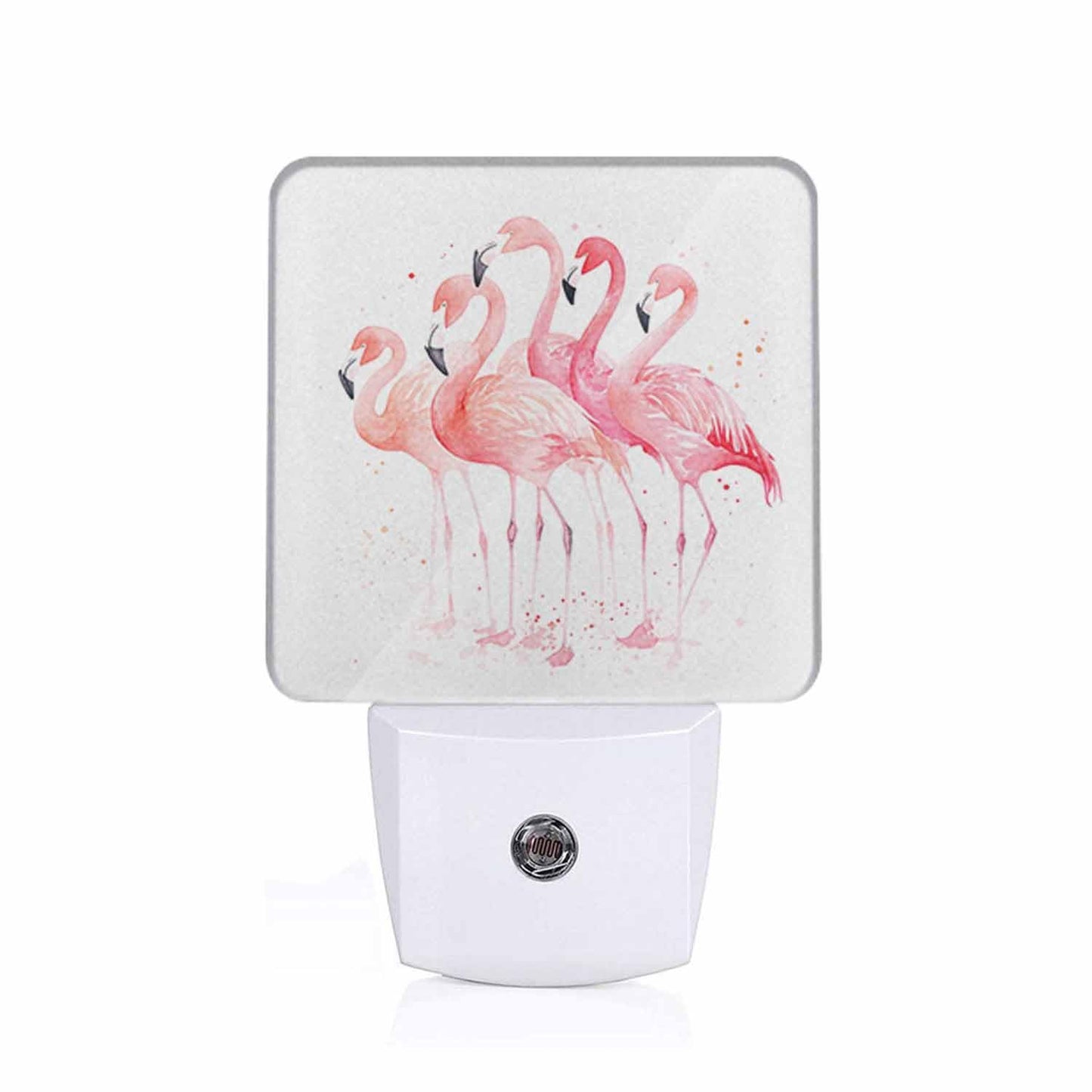 CNupgoS Flamingos Night Light Plug-into Wall Pink Animals Nightlight Lamp with Dusk to Dawn Sensor, Led Lamp 0.5W Energy Efficient for Home Decor