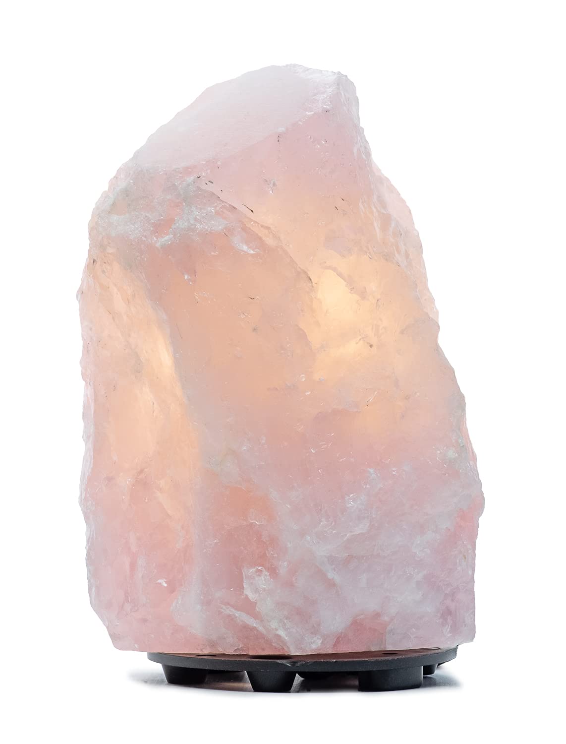 DesertUSA Rose Quartz Dimmable LED Lamp (Rose Quartz, Medium)