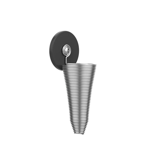 XNDGURE Magnetic Artificial Flowers Vase Unique Stainless Steel Vase for Dried Flowers, Plastic Flowers, and Paper Flowers Suitable for Freezer Doors, Courtyard Iron Railings, and Courtyard Gates