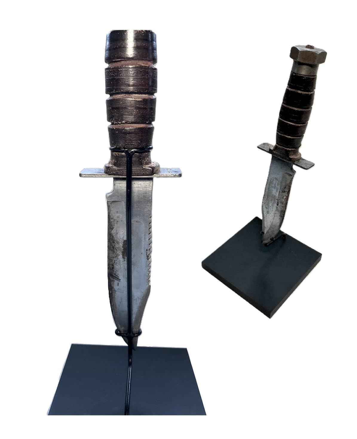 Clearco Artifact multi purpose display stand for collectibles, art objects, ceremonial dagger, decorative knife, dolls, celt, statue, or artifacts for collections, exhibits and shows
