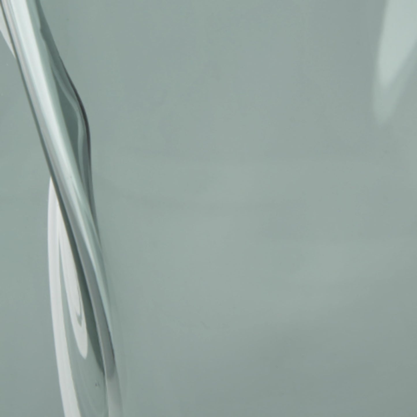 Signature Design by Ashley Beamund Contemporary Glass Vase, Indoor and Outdoor Use, Wide Mouth, Watertight for Fresh Florals, Blue, 5.13' W x 5.13' D x 9.25' H