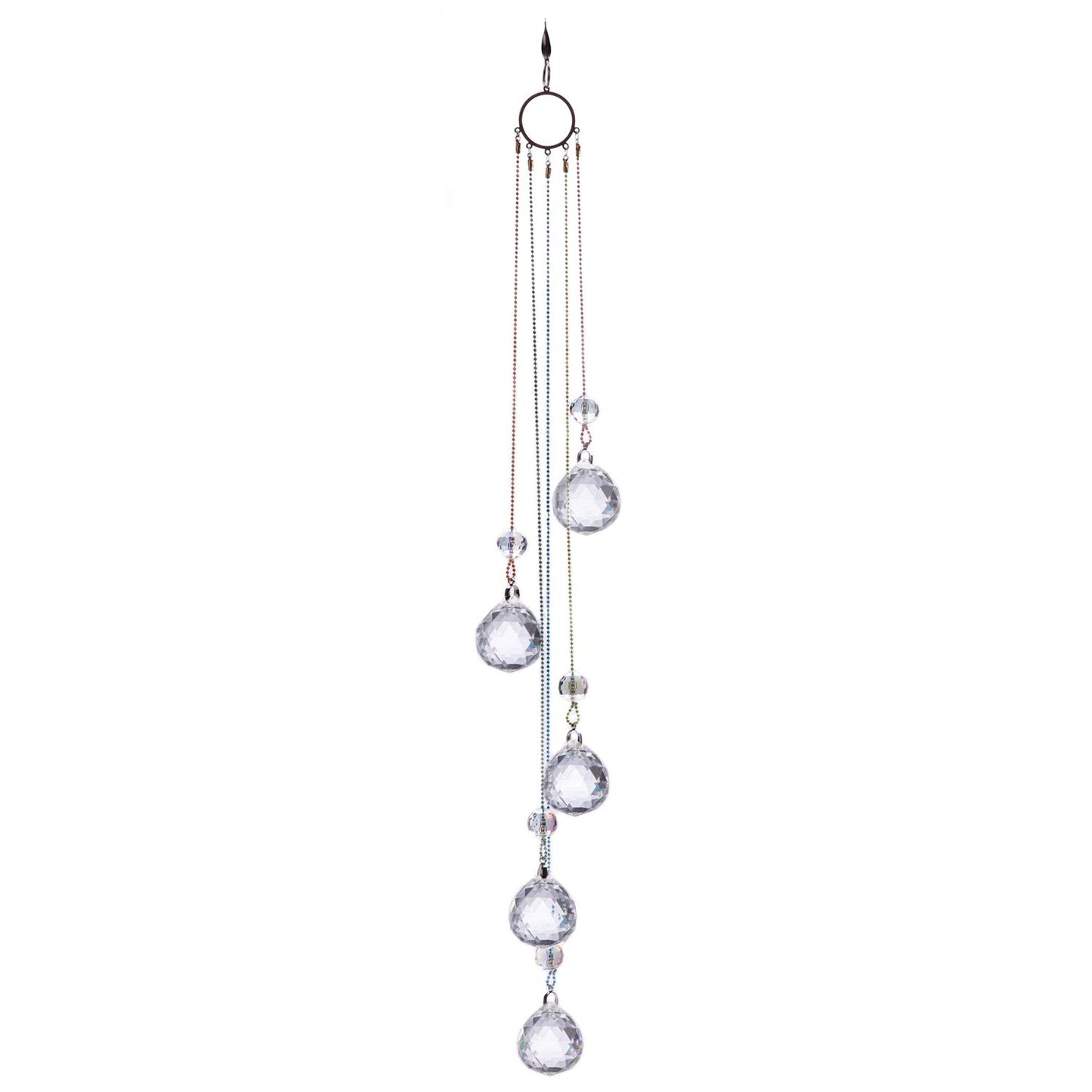 Crystals Ball Prisms Suncatcher Hanging Ornament Rainbow Maker for Home,Garden Decoration