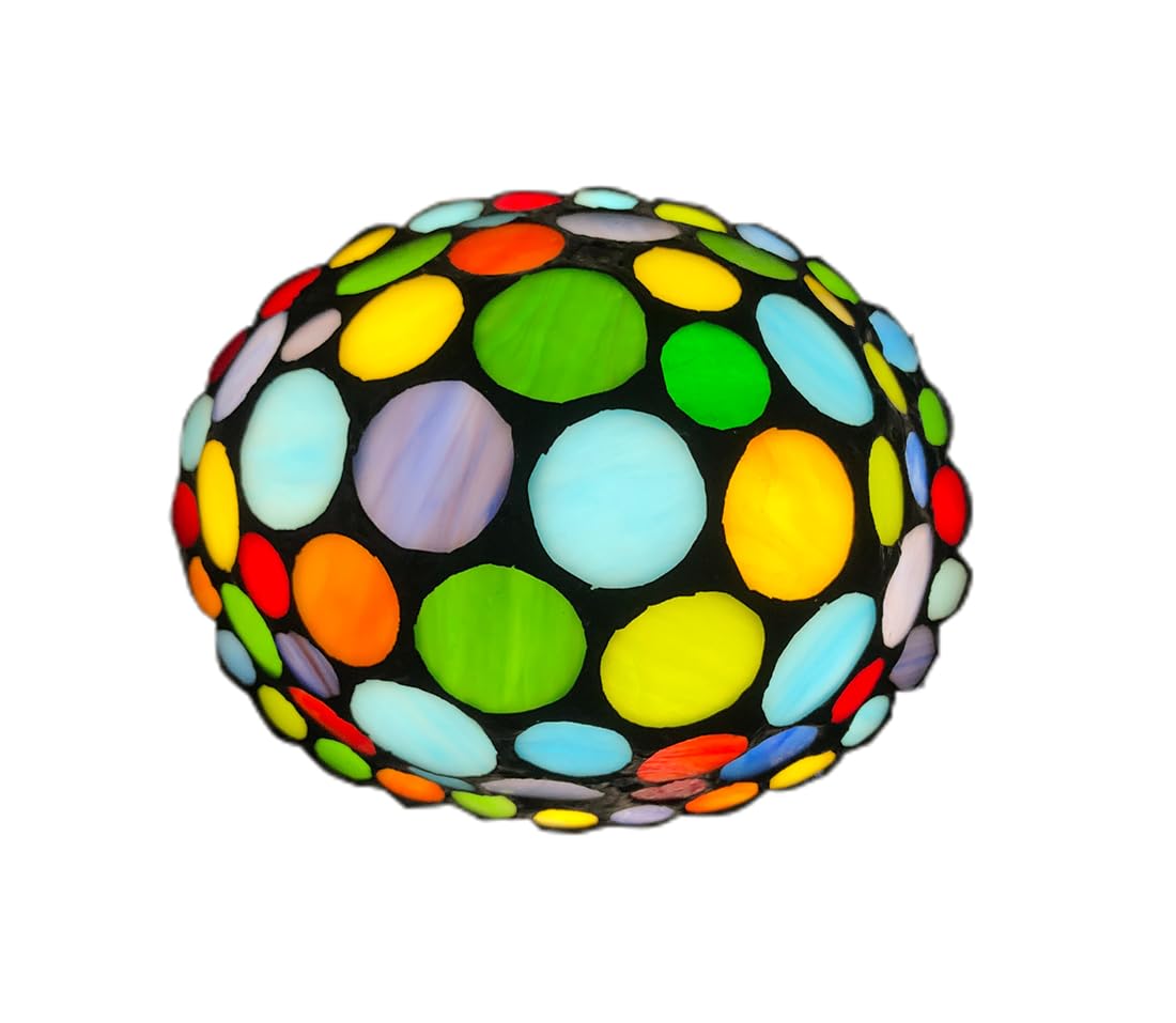 DUONAYU Tiffany style stained glass turtle lampshade turtle replacement lampshade DYM7006 (colour)