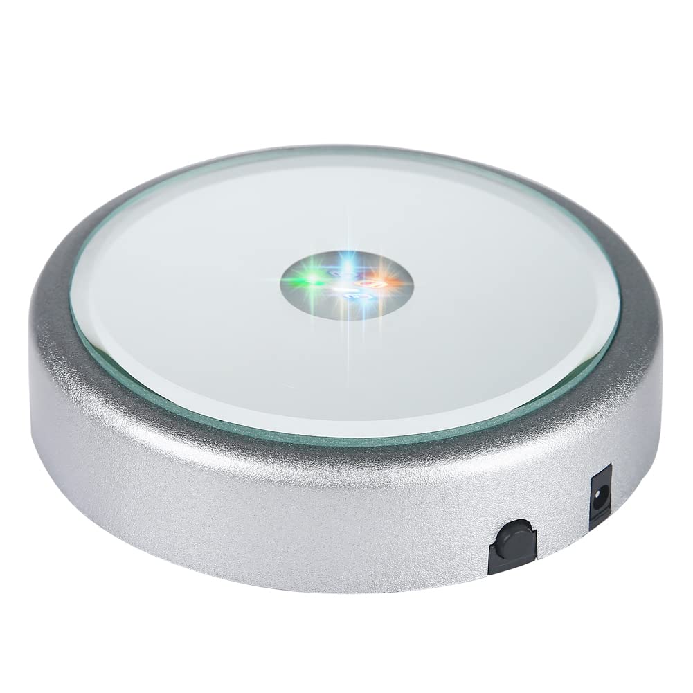 IFOLAINA LED Display Multicolor Light Base for 3D Crystal Art - Lighted Up Stand Color Changing Small LED for Glass Art