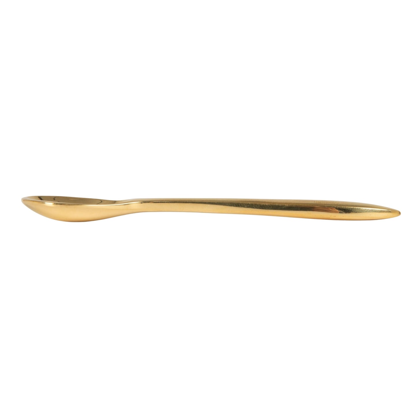 Creative Co-Op Square Marble Bowl with Stainless Steel Spoon, Brown