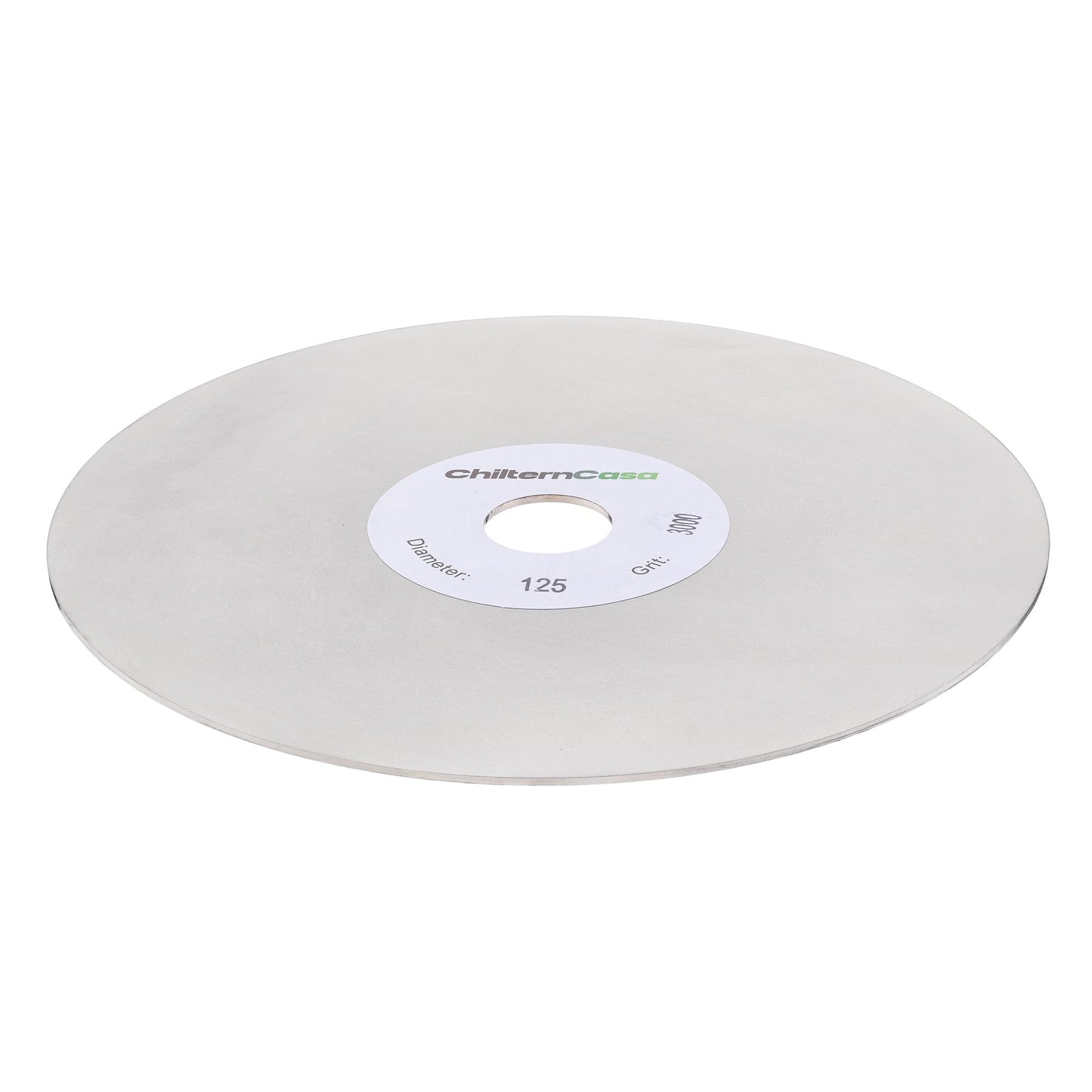 ChilternCasa 5 Inch Diamond Flat Lap Disc,Grinding Wheel 5" × 5/8" Arbor Hole Sanding Discs for Tile,Tungsten,Rock - 3000 Grit