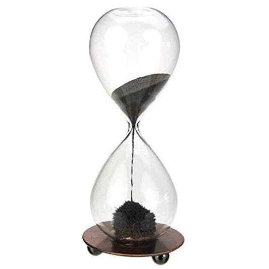Z ZICOME Magnetic Hourglass Decorative Sand Timer for Desk Decoration