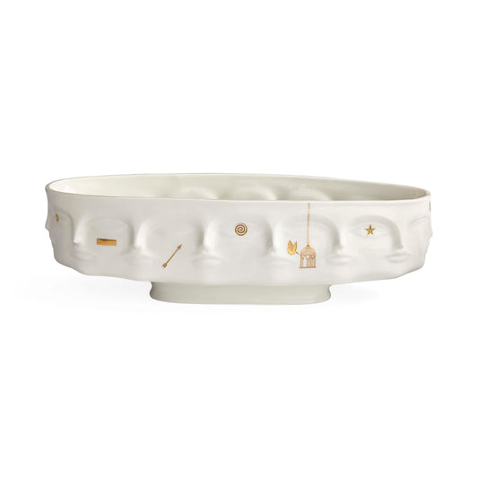 Jonathan Adler Gilded Dora Maar Long Bowl