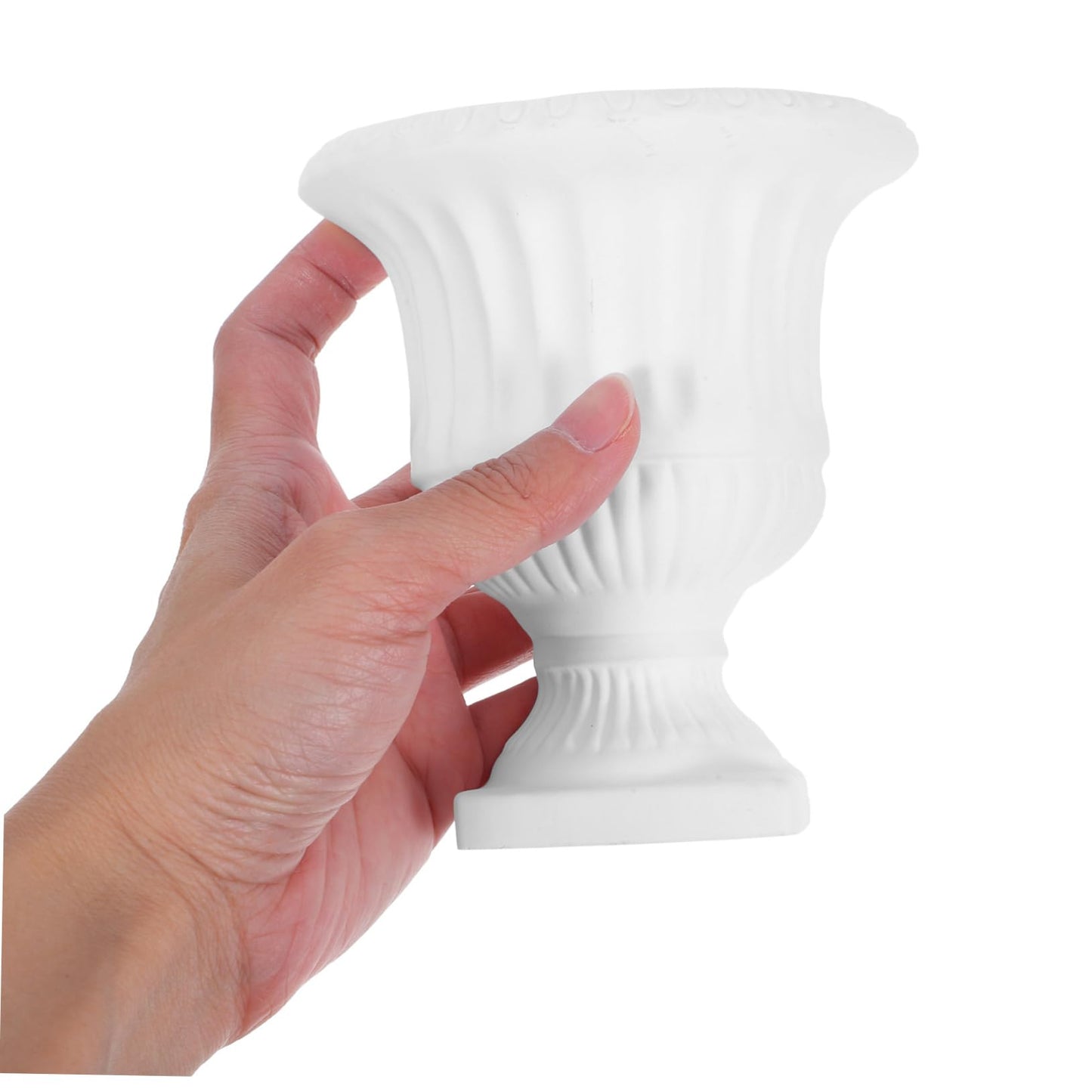 Zerodeko Hanging Flower Pot Wall-Mounted Floral Vase Gypsum Flower Vase for Wall Decor Home Living Room Kitchen Farmhouse