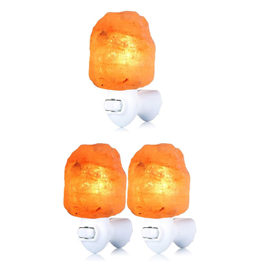 pursalt Himalayan Salt Lamp Night Light & Salt Lamp Night Light 2 Pack Set