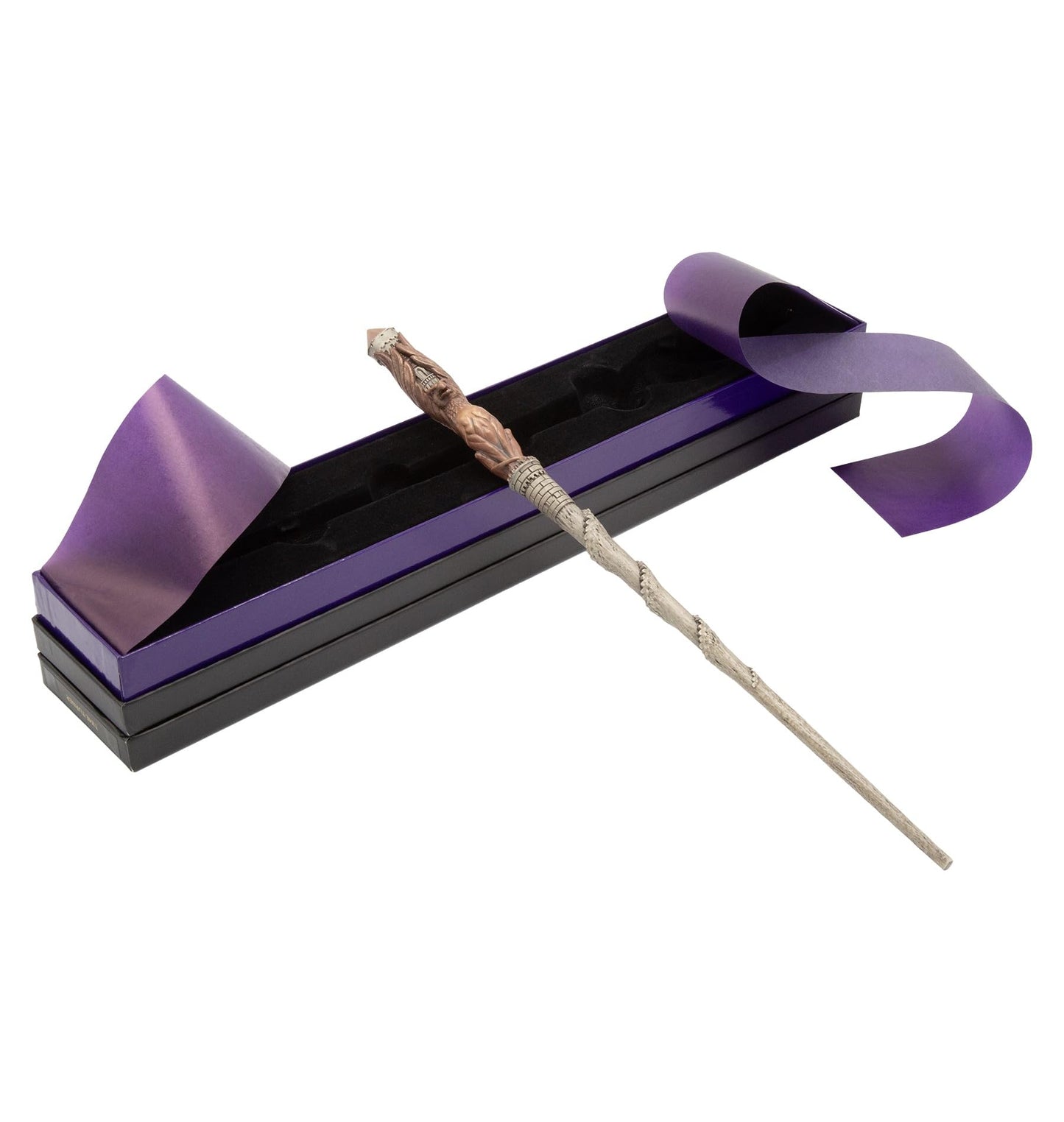 Harry Potter Griffin Stairwell Wand Collection - Hogwarts Grand Staircase Gargoyle Inspired - Display Box - Ideal for Fans & Collectors - Not a Toy
