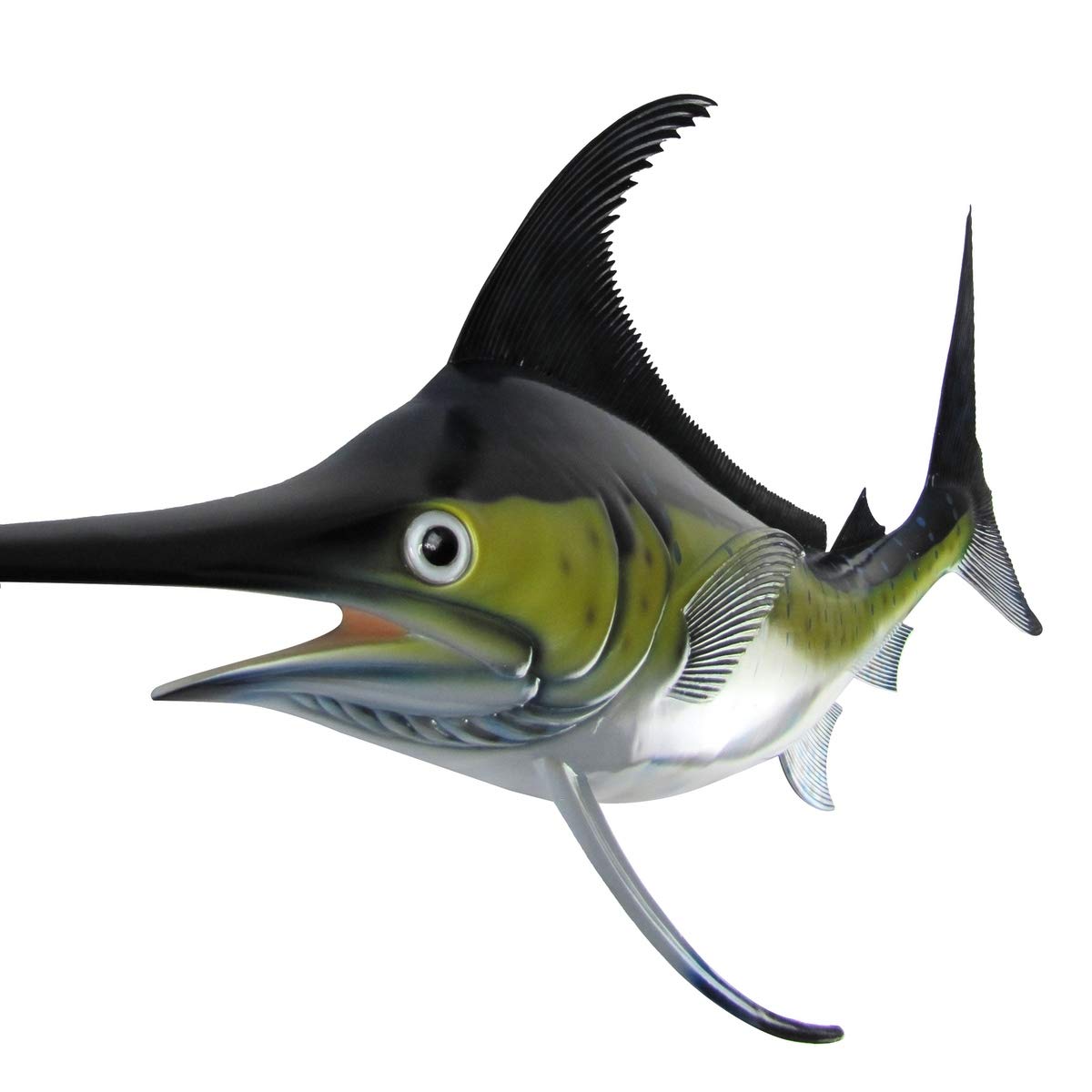 TG,LLC 48" Lifelike Wall Mount Marlin Tropical Saltwater Fish Hand Painted Taxidermy Trophy