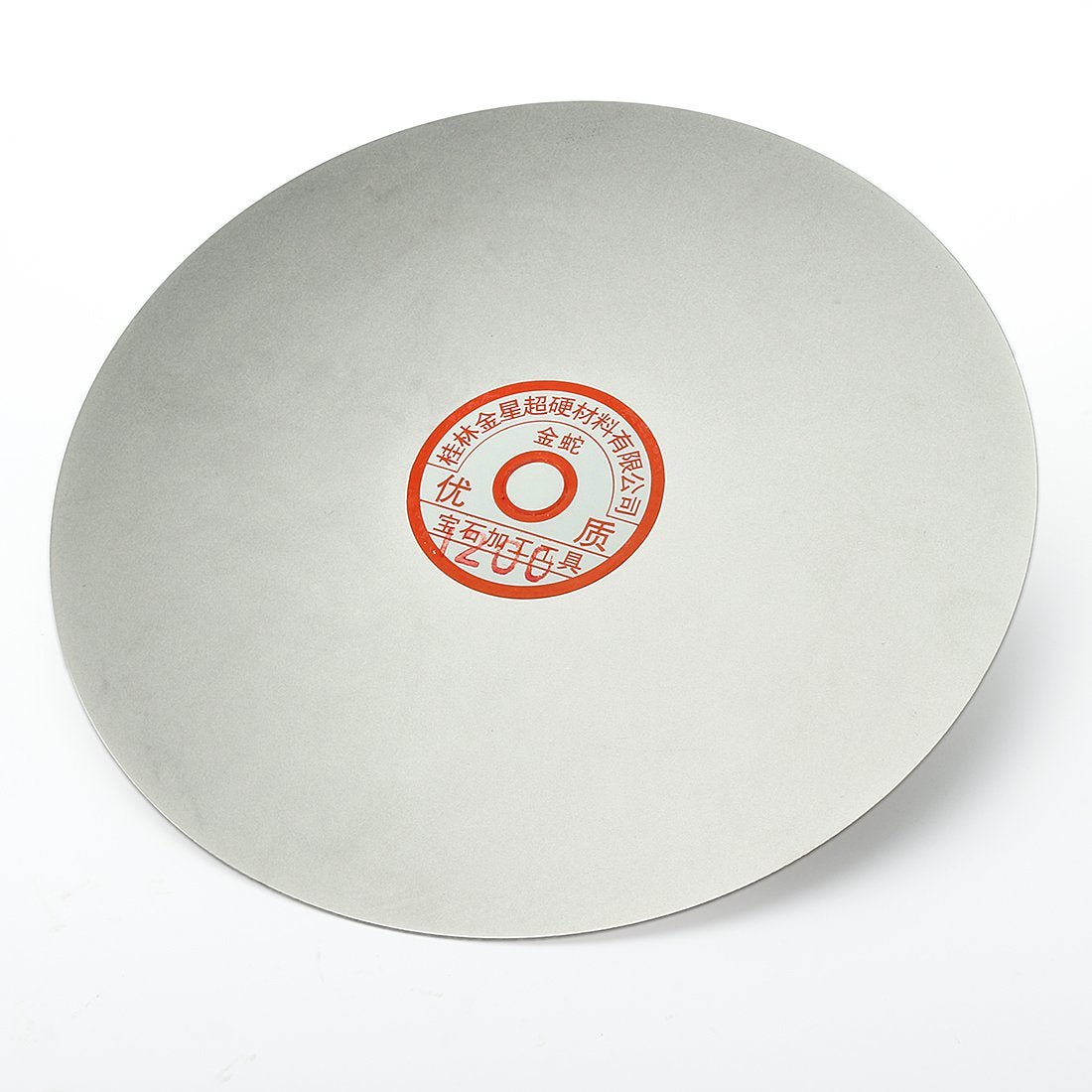 uxcell 300mm 12-inch Grit 1200 Diamond Coated Flat Lap Disk Wheel Grinding Sanding Disc