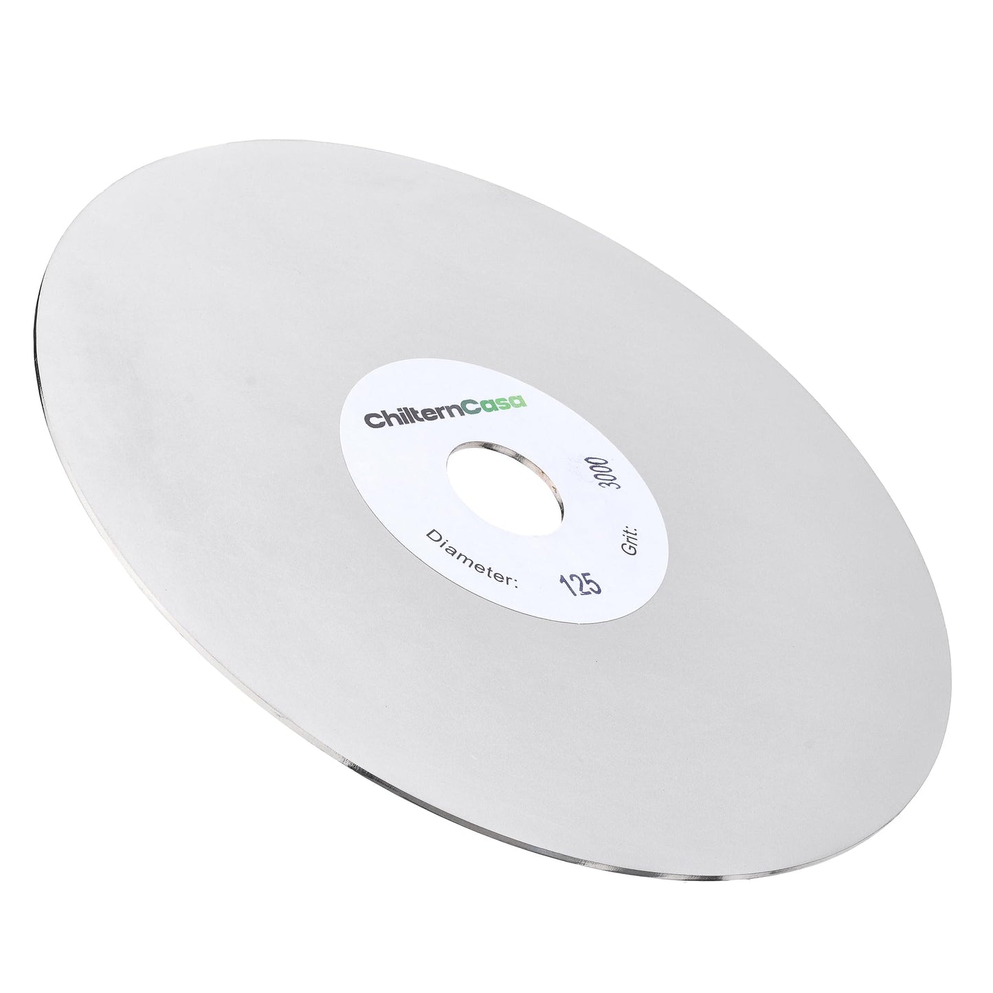 ChilternCasa 5 Inch Diamond Flat Lap Disc,Grinding Wheel 5" × 5/8" Arbor Hole Sanding Discs for Tile,Tungsten,Rock - 3000 Grit