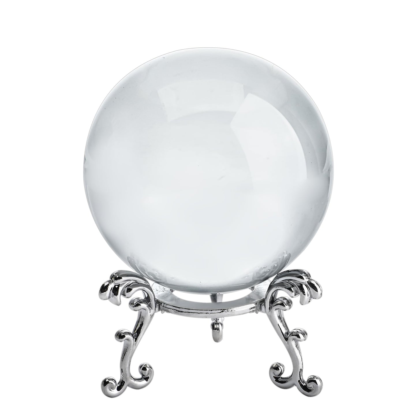 ZEERSHEE Cat Crystal Decor Ball with Stand 3D Glass Laser Engraved Cat Gifts with Clear Crystal Ball for Woman