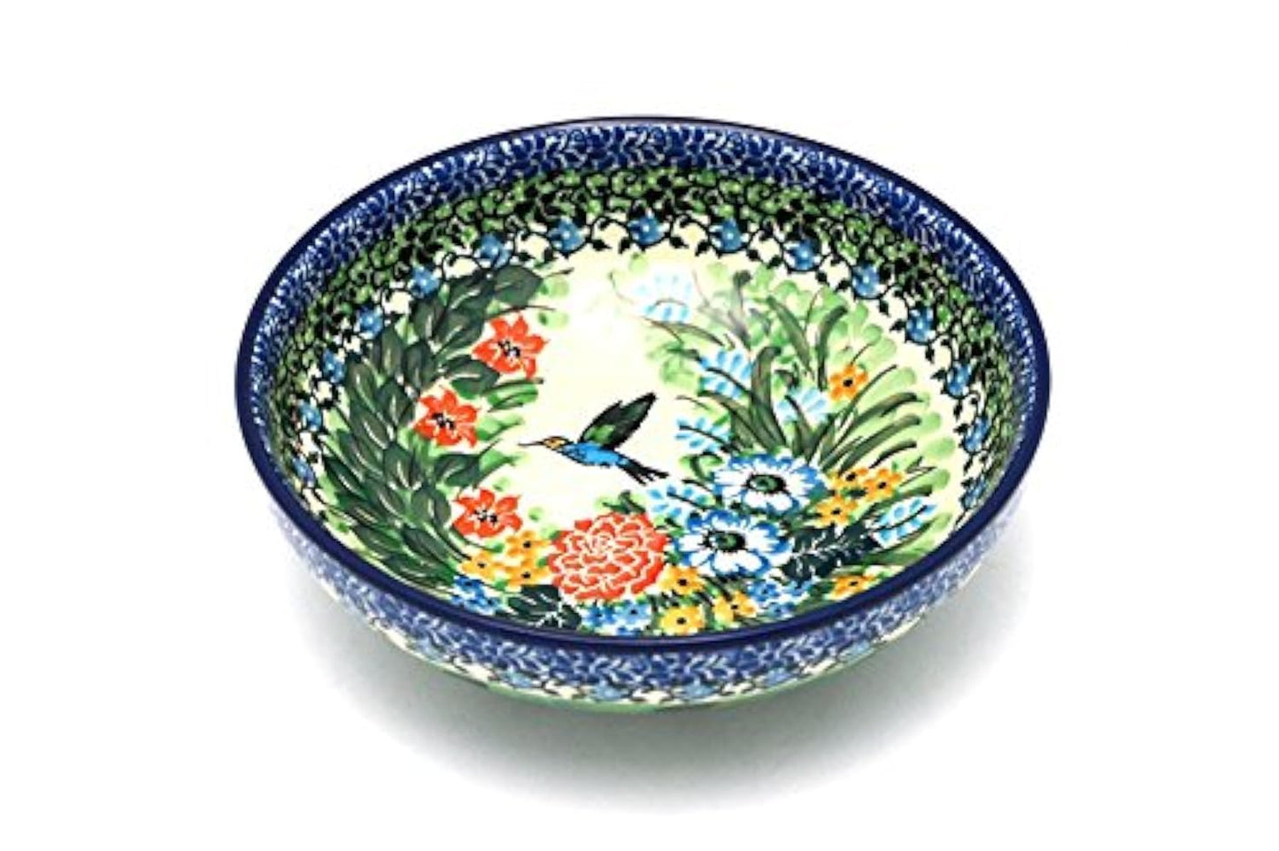 Polish Pottery Bowl - Contemporary Salad - Unikat Signature - U3271