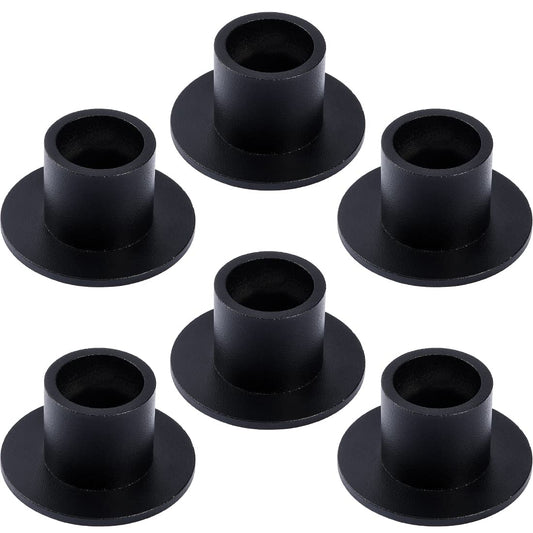 Aglary 6PCS Black Taper Candle Holders, Matte Iron Candlestick Holders Centerpieces for Home Decoration, Wedding Anniversary, Party, Housewarming Gifts.