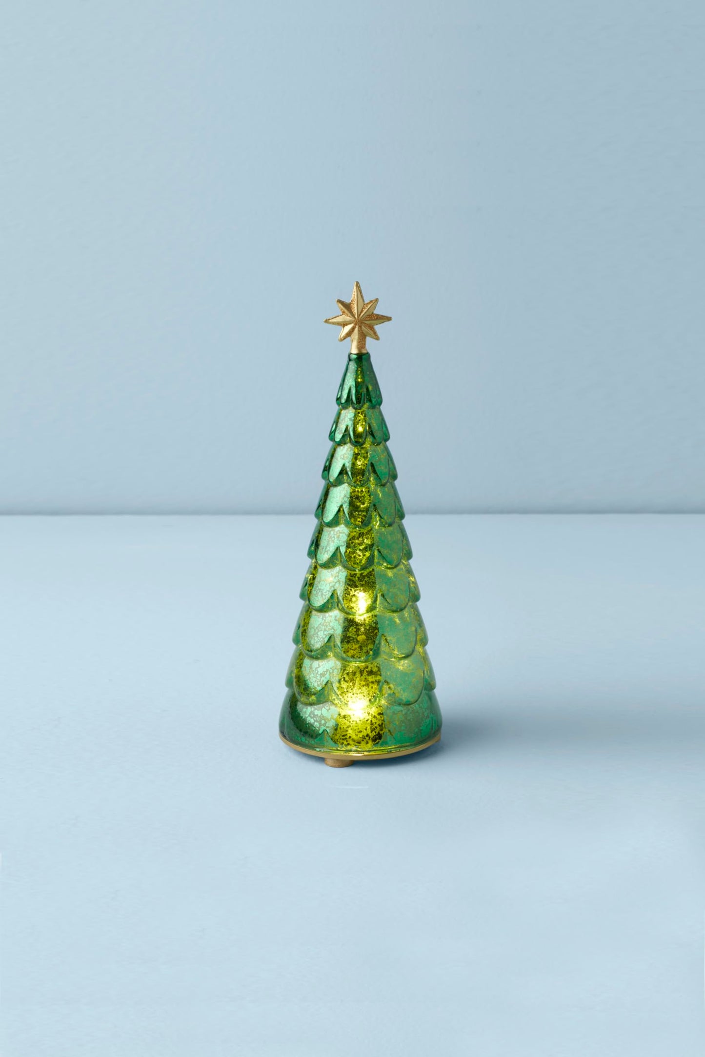 Lenox Radiant Light Holiday Decor Collection, Lit Jewel Tone Tree
