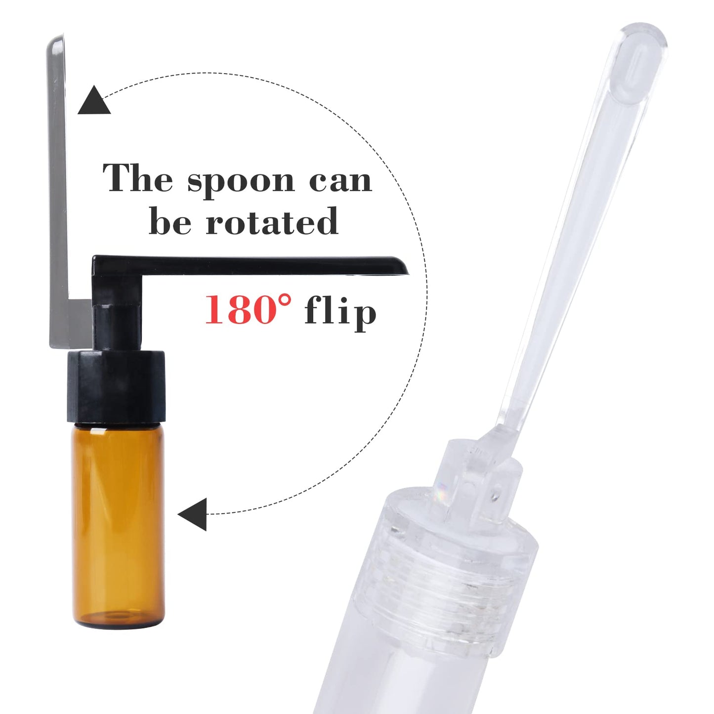 Clear Salt and Pepper Shakers Glass Set Retro Style Glass Spice Shakers Outdoors Travel Kitchen Boxes for Salt Spices