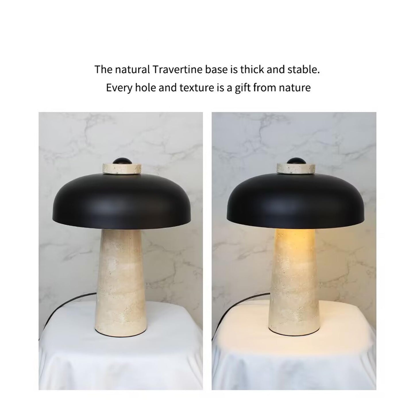 SAXAYWWD Desk Lamps LED Night Light Bedside Lamp Decorative Lamp Desk Reading Light Cave Stone Table lamp