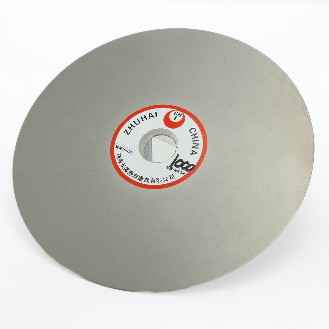 uxcell 6-inch Grit 1000 Diamond Coated Flat Lap Wheel Grinding Disc Polishing Tool
