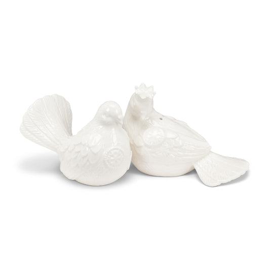 Abbott Collection Dove with Crown Salt & Pepper Shaker