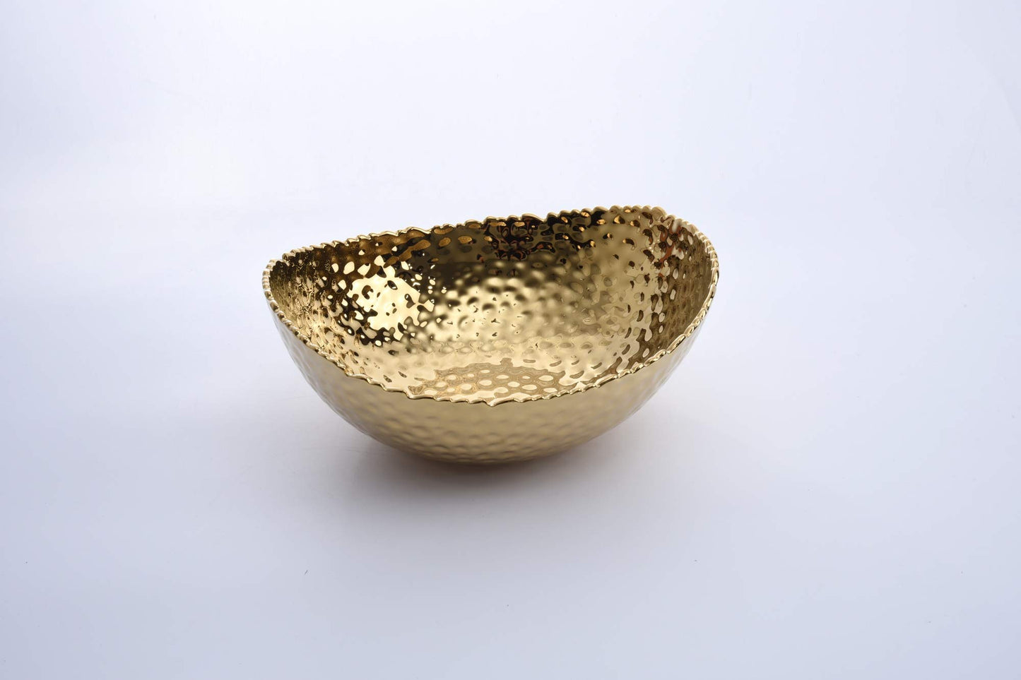 Pampa Bay Milennium Large Oval Bowl, 9-inches, Gold