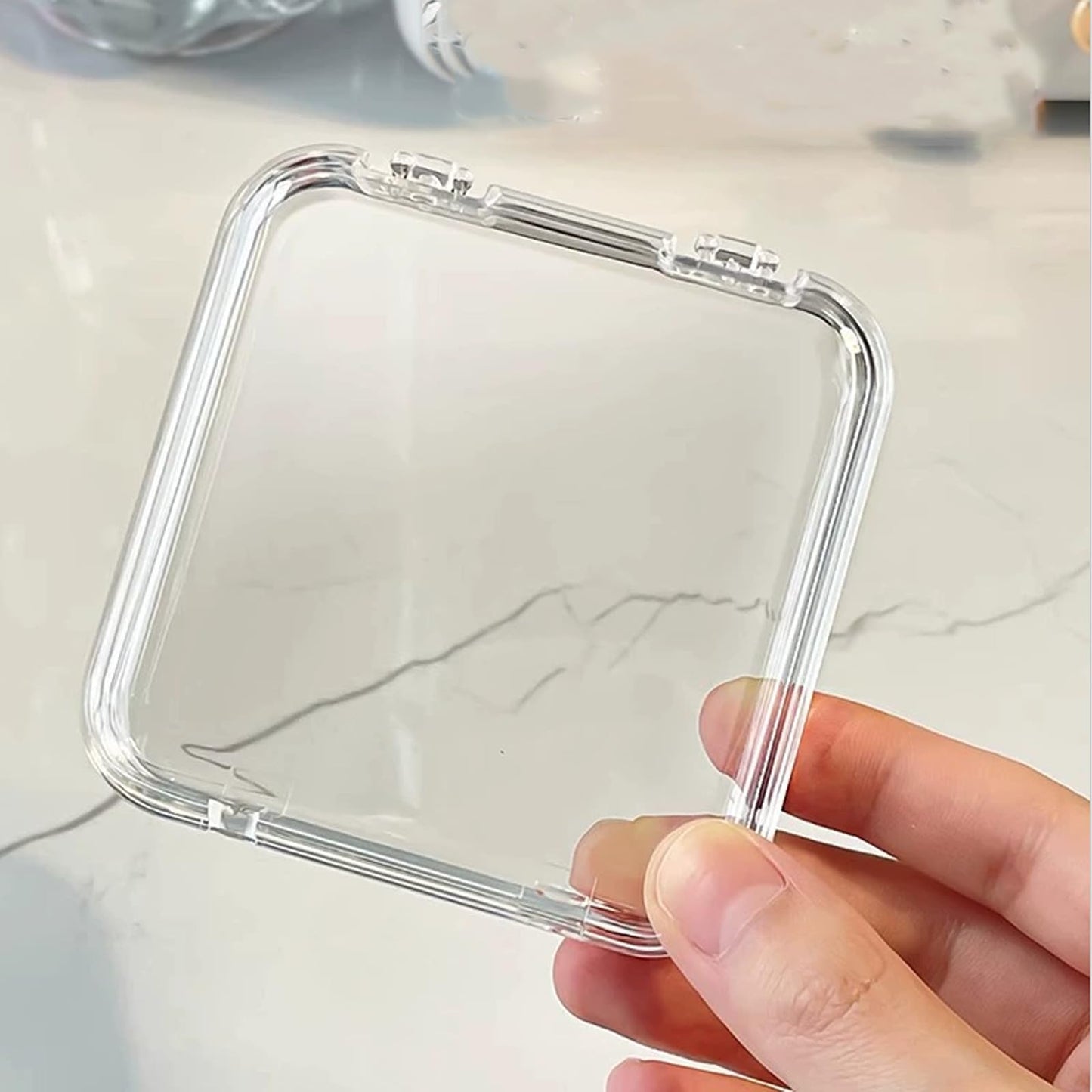 Acrylic jewelry box, crystal storage box, crystal bracelet transparent desktop storage box, portable jewelry box, a long box (9*3.5*2.4 inches) and 12 small boxes (3.4*3.4*0.6 inches).