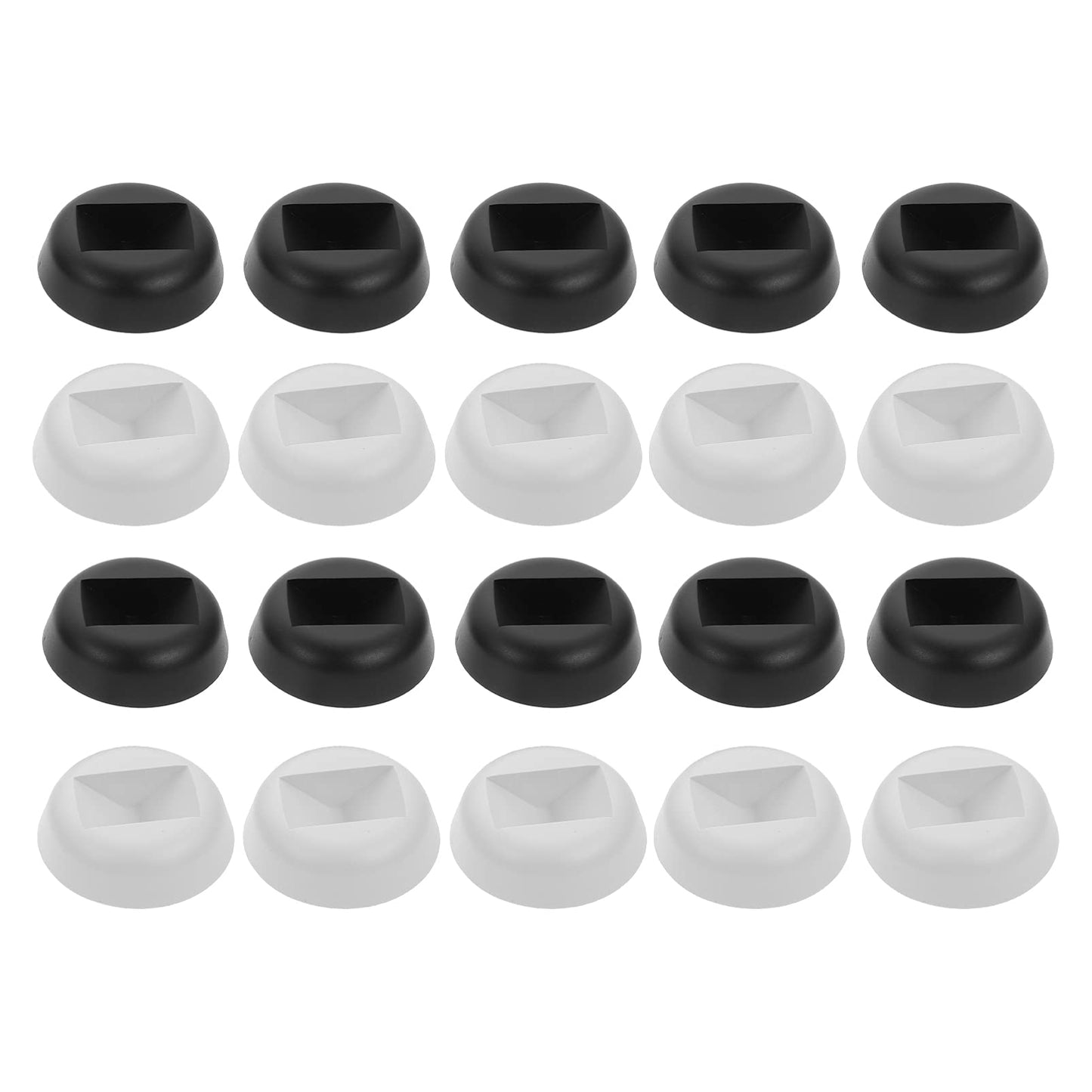 NUOBESTY 40Pcs 3D Floating Display Case Display Frame Holder Base Jewelry Display Rack for Antique Challenge Coins Gems Mineral