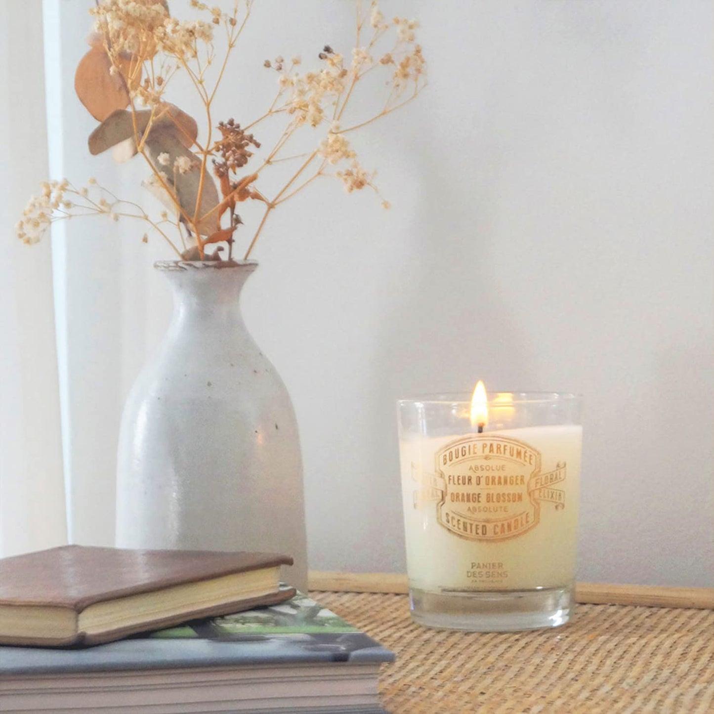 Panier des Sens Orange Blossom Long-Lasting Scented Candle, 6.3 oz