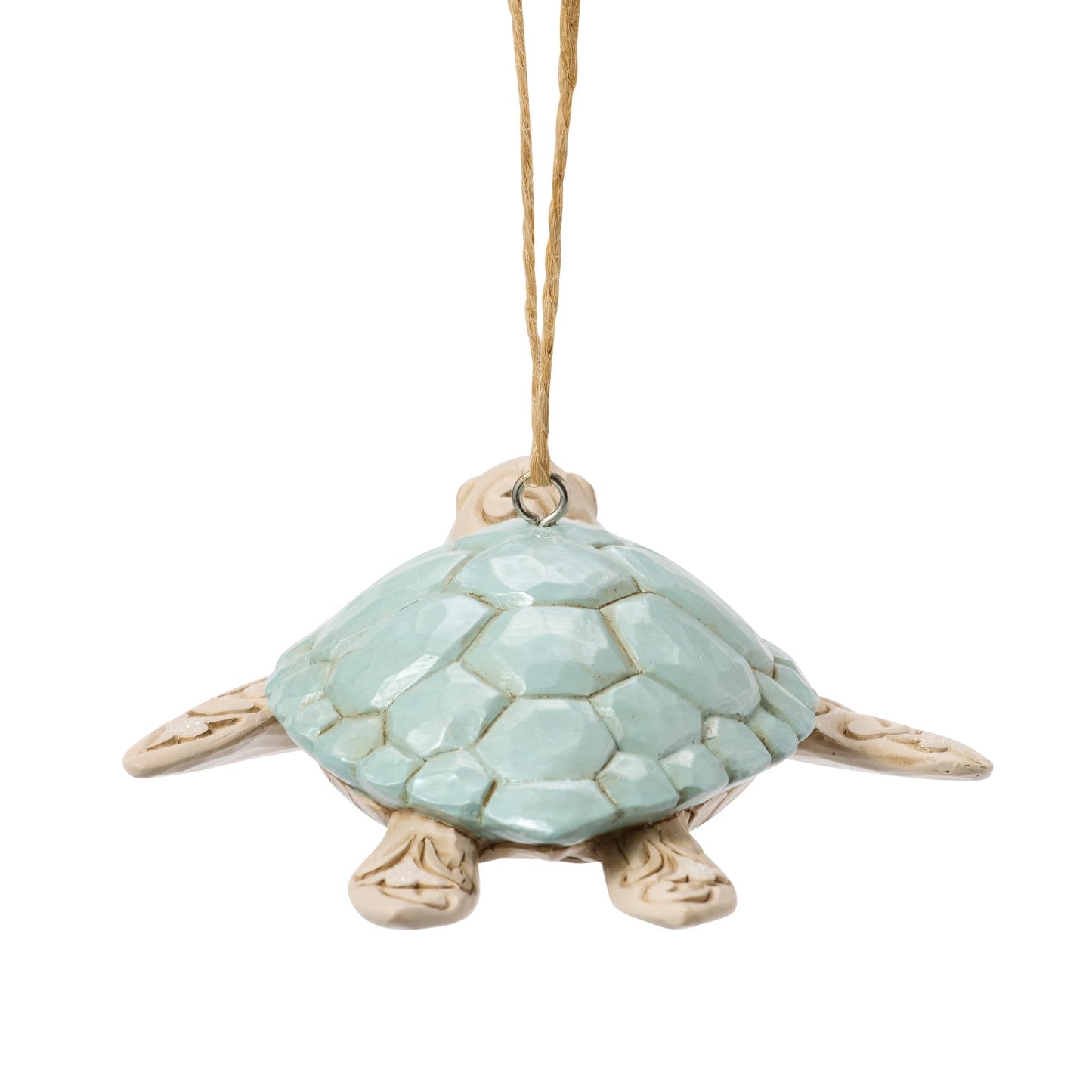 Enesco Jim Shore Heartwood Creek Coastal Sea Turtle Hanging Ornament, 1.25 Inch, Multicolor