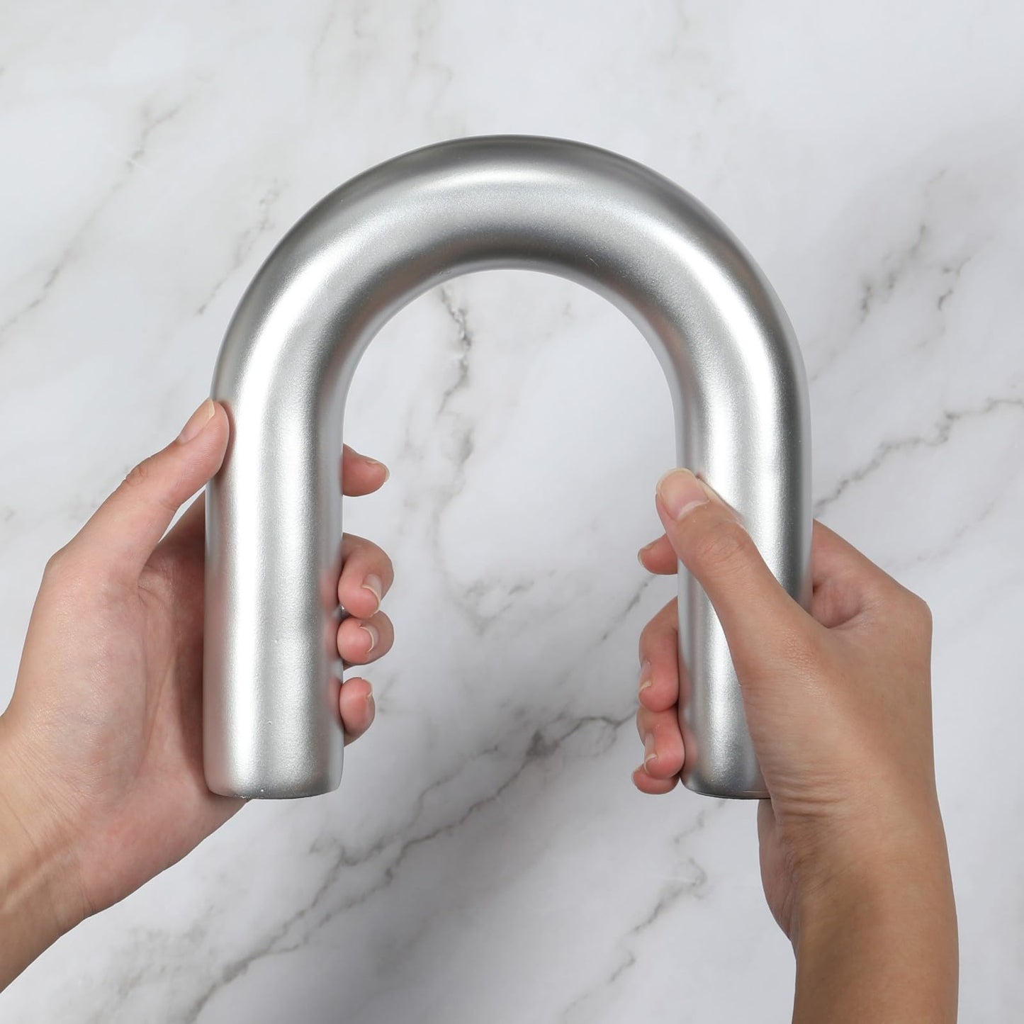 HMASYO 3Pcs Sliver Arch Decorative Objects Statue, Coffee Table Bookshelf Aesthetic Decor for Living Room Bedroom, Knick Knacks Home Table Top Decor for Shelves Boho Office Decor