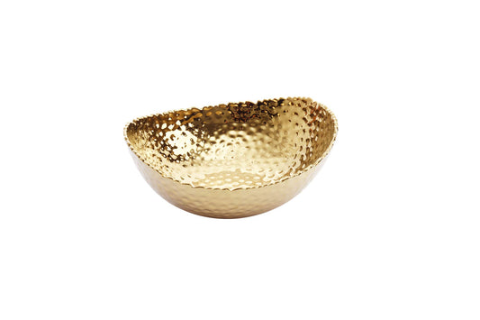 Pampa Bay Milennium Large Oval Bowl, 9-inches, Gold