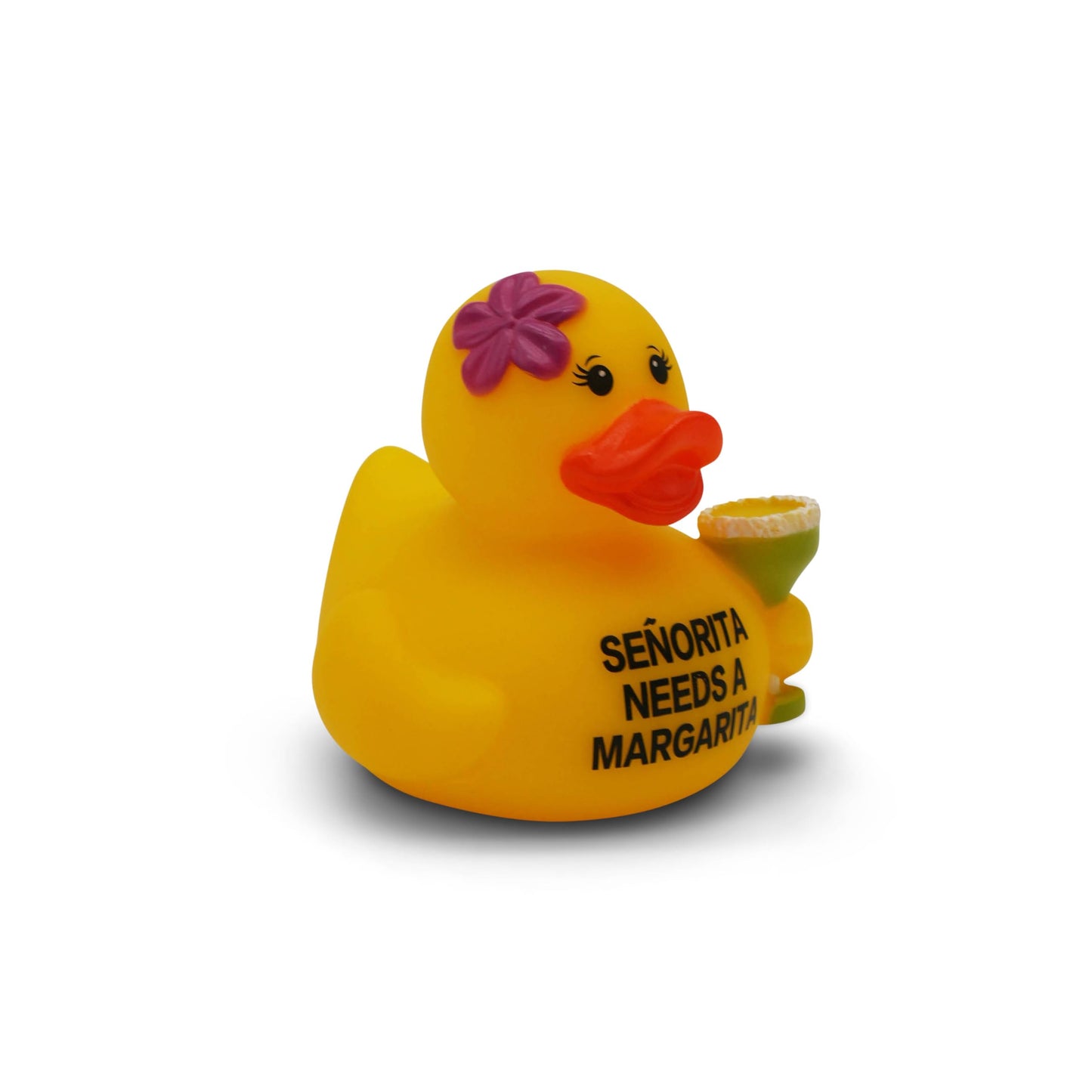 GOOFBALLS Funny Rubber Duck – Hilarious Decorative Duck for Bathroom, Desk, or Gag Gift – Quirky Collectible with Sarcastic Quote – Great Gift for Adults, Coworkers, or Friends-Margarita