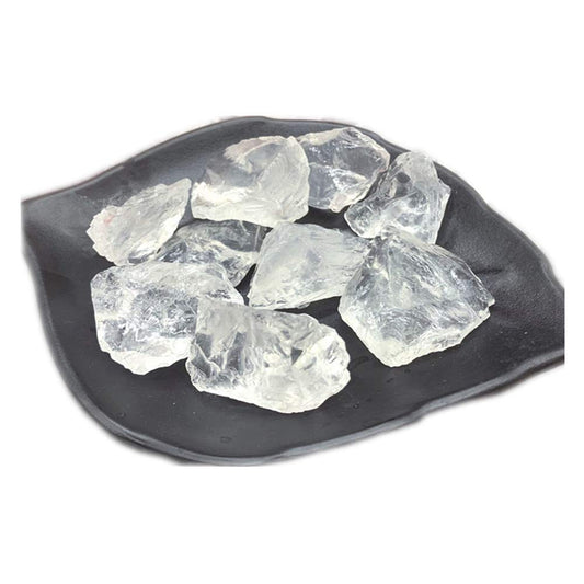 AITELEI Natural 1 lb White Quartz Crystal Stone Rough Raw Original Rock Stones Specimen Healing Collection Mineral Stone for Tumbling, Lapidary Polishing, Wicca Reiki Crystal Healing and Crafts