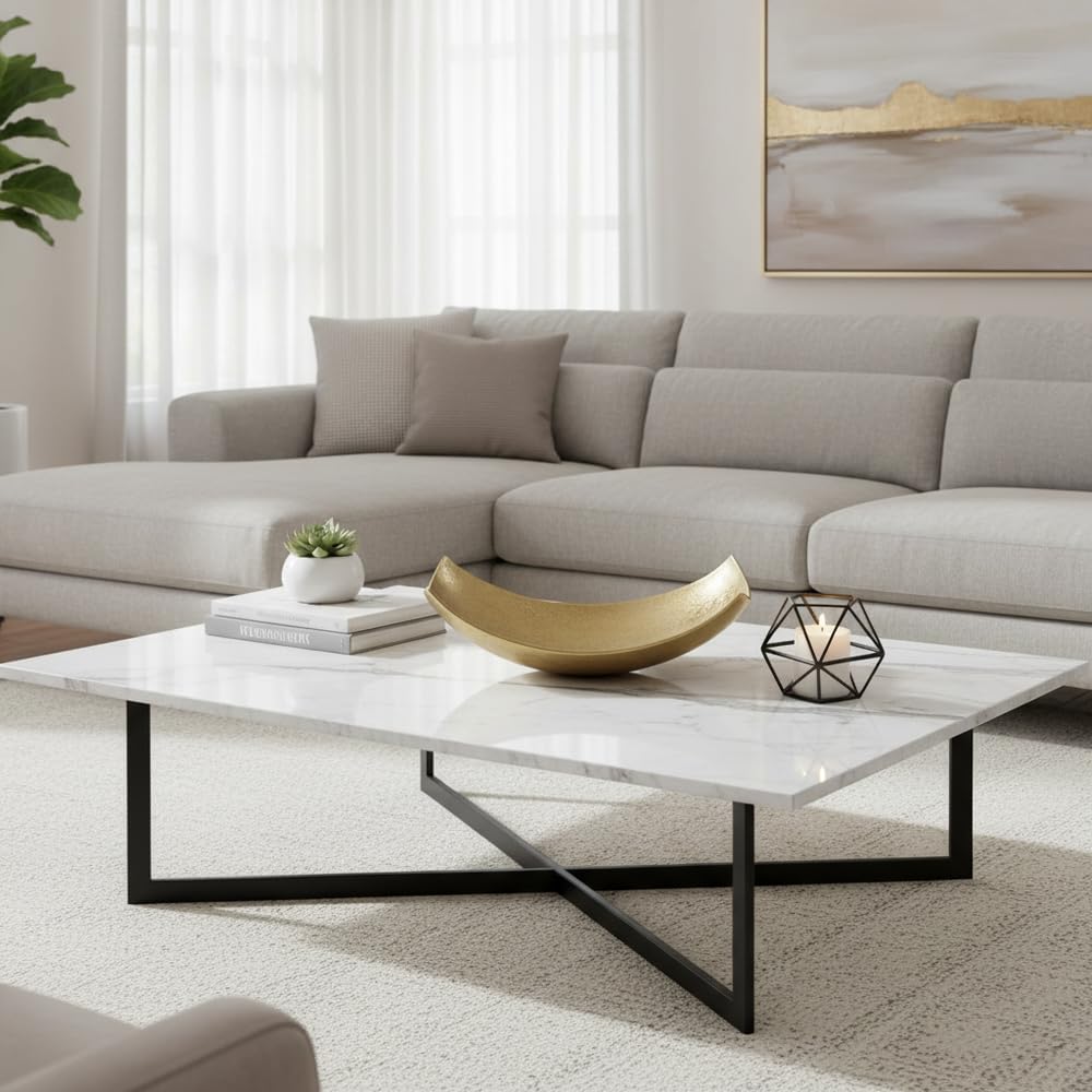Cucha Large Aluminum Scoop Dish, Gold Finish, Modern Tabletop Décor for Kitchen, Home or Office – Use as Nut Tray, Key Holder, Change Dish, or Coffee Table Centerpiece, 17.25" x 9.75" x 5.5