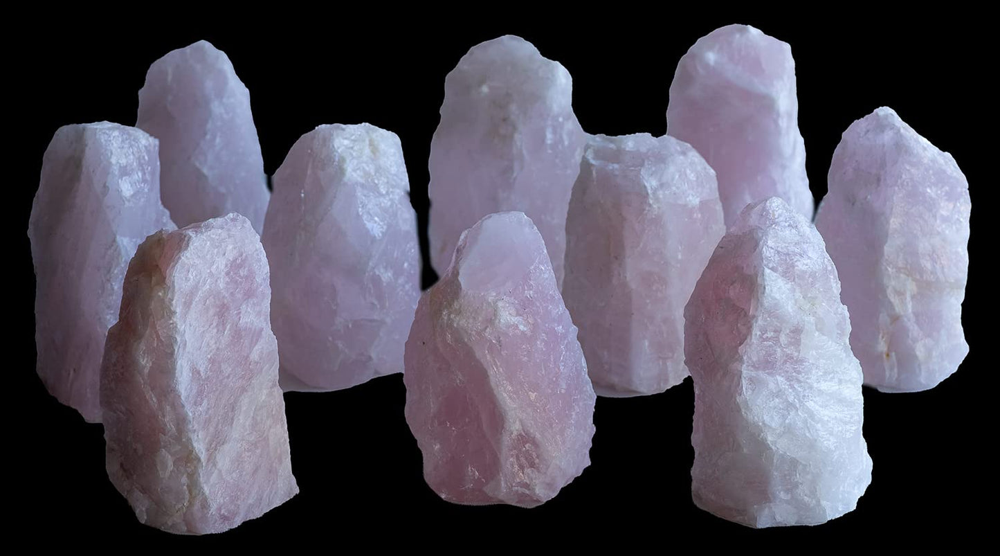 DesertUSA Rose Quartz Dimmable LED Lamp (Rose Quartz, Medium)