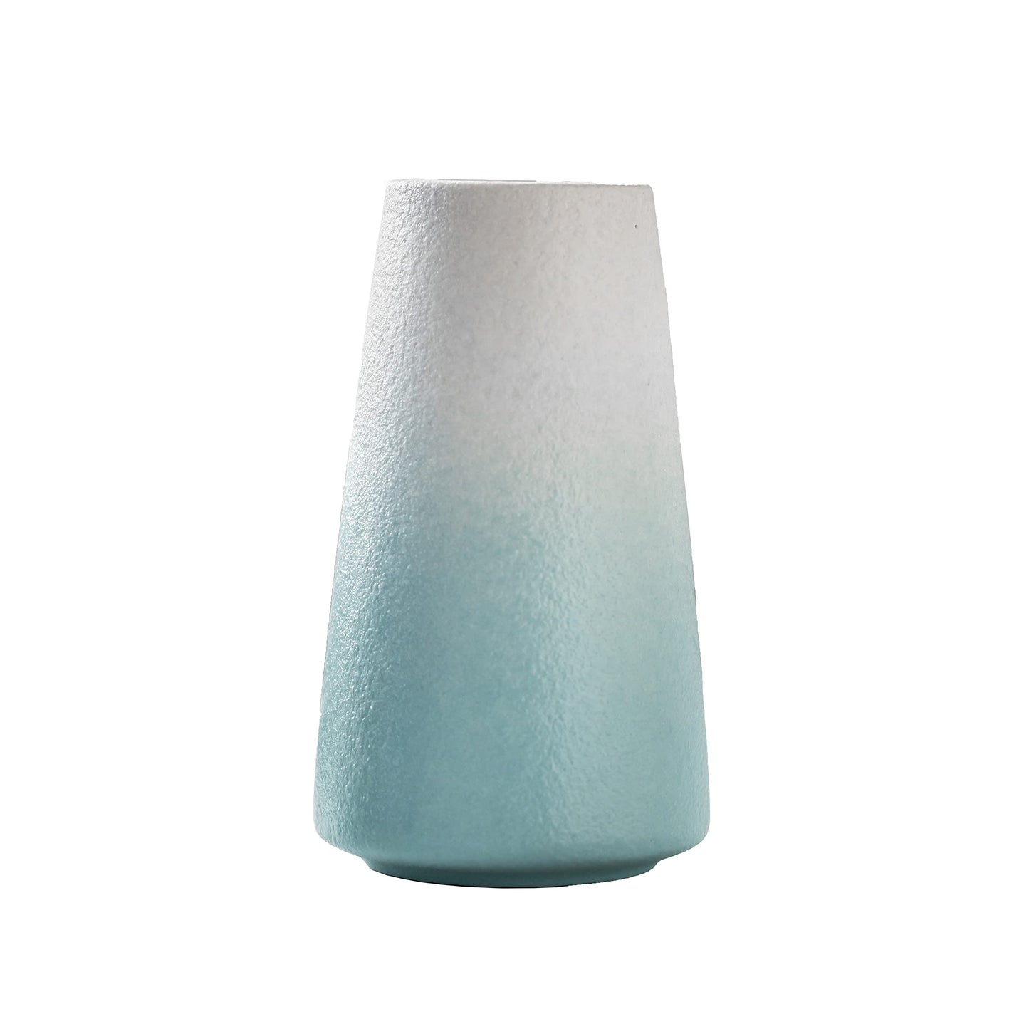 Ceramic Vase, Blue White Vasefor Home Decor, Minimalist Vase, Lego Vase, Modern Home Decor, Dried Flower Vase, Shelf Decor Bathroom Centerpieces.(Blue)