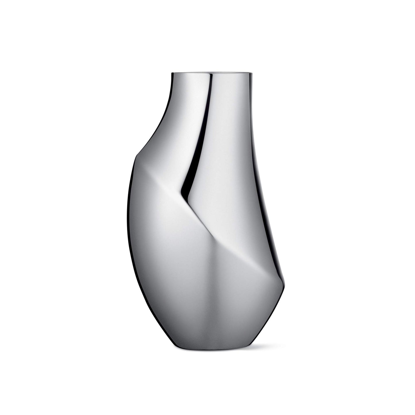 Georg Jensen Flora Medium Stainless Steel Vase
