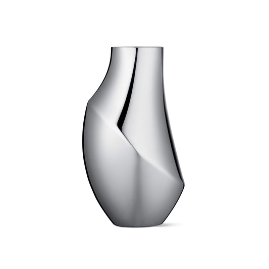Georg Jensen Flora Medium Stainless Steel Vase