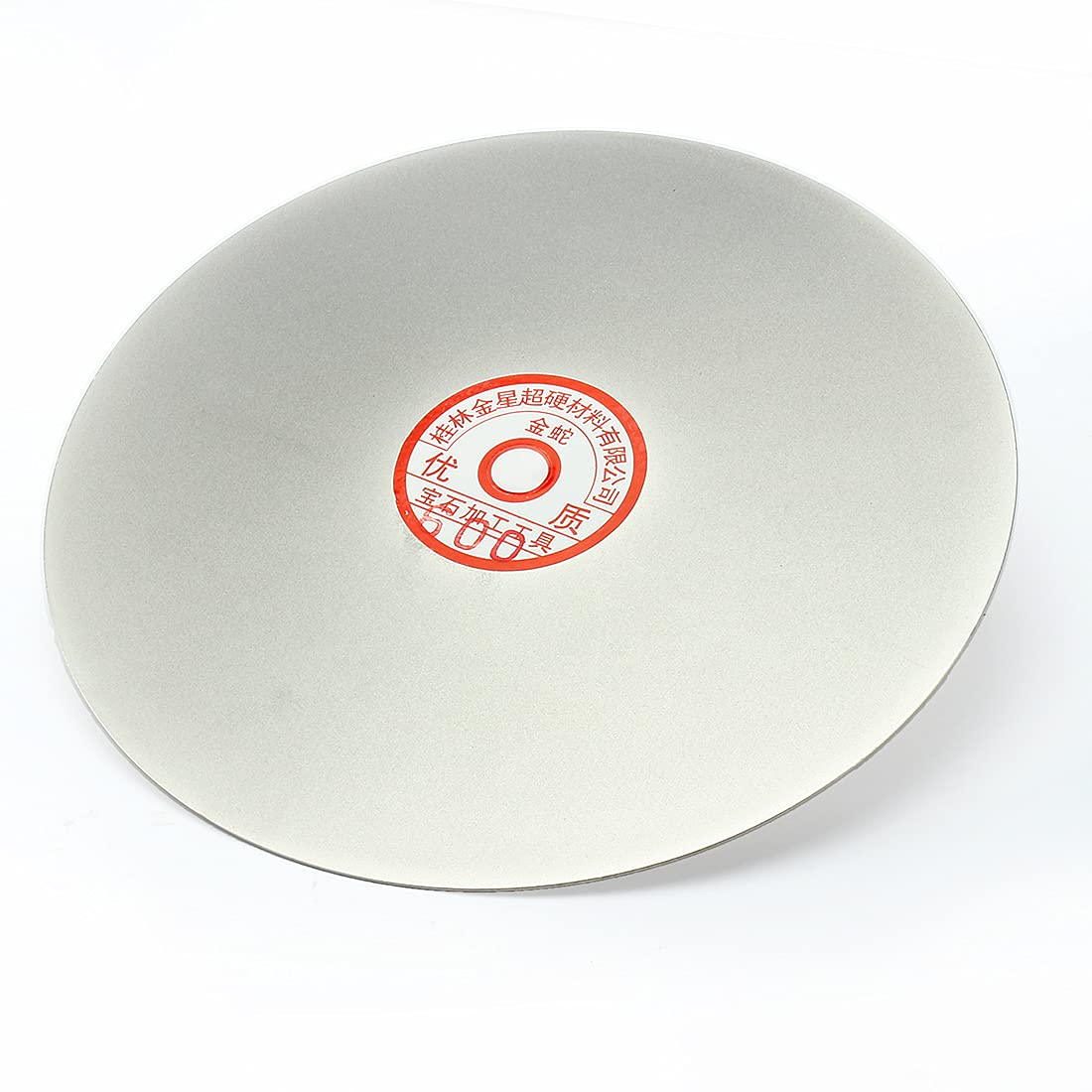 uxcell 200mm 8-inch Grit 600 Diamond Coated Flat Lap Disk Wheel Grinding Sanding Disc