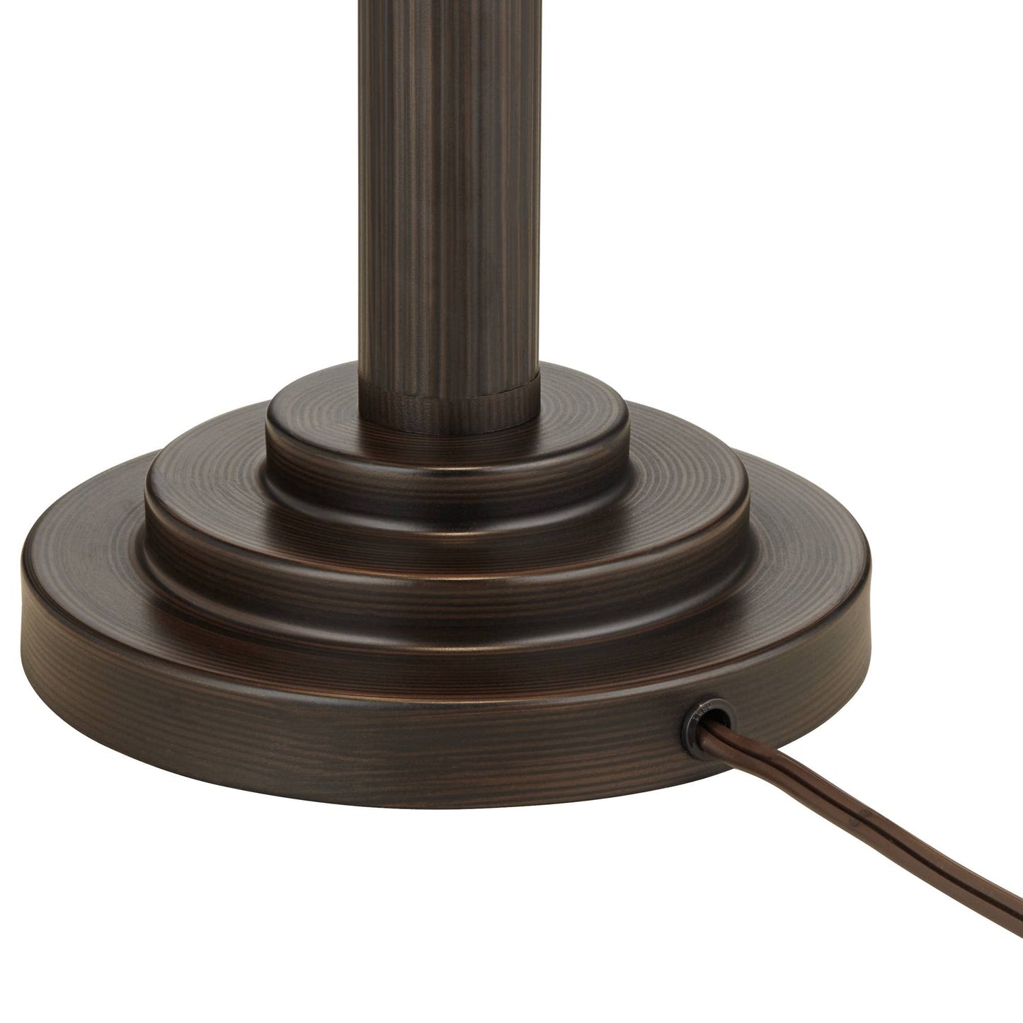 Robert Louis Tiffany Mica Collection Mission Tiffany Style Desk Table Lamps 18 1/2" High Set of 2 Art Deco Rustic Rubbed Bronze Natural Mica Shade for Bedroom House Bedside Nightstand Home Office