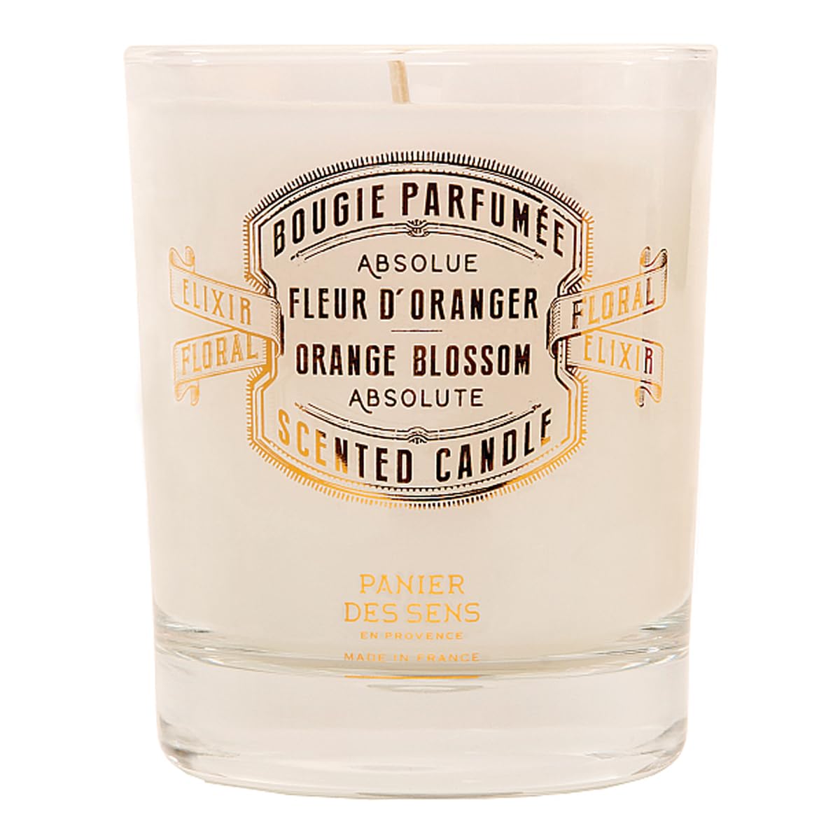 Panier des Sens Orange Blossom Long-Lasting Scented Candle, 6.3 oz