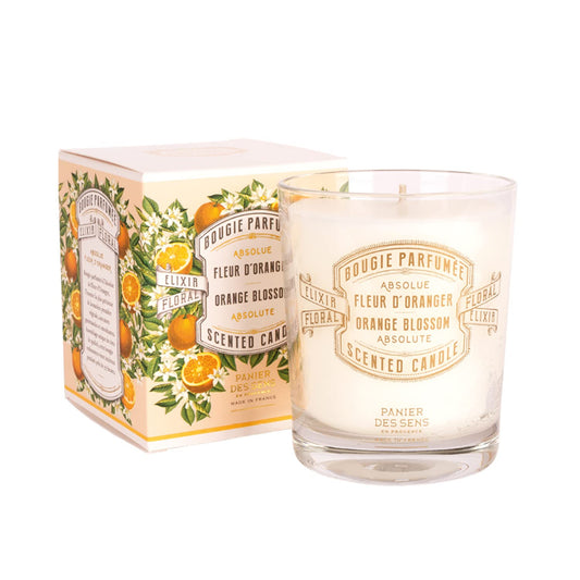 Panier des Sens Orange Blossom Long-Lasting Scented Candle, 6.3 oz
