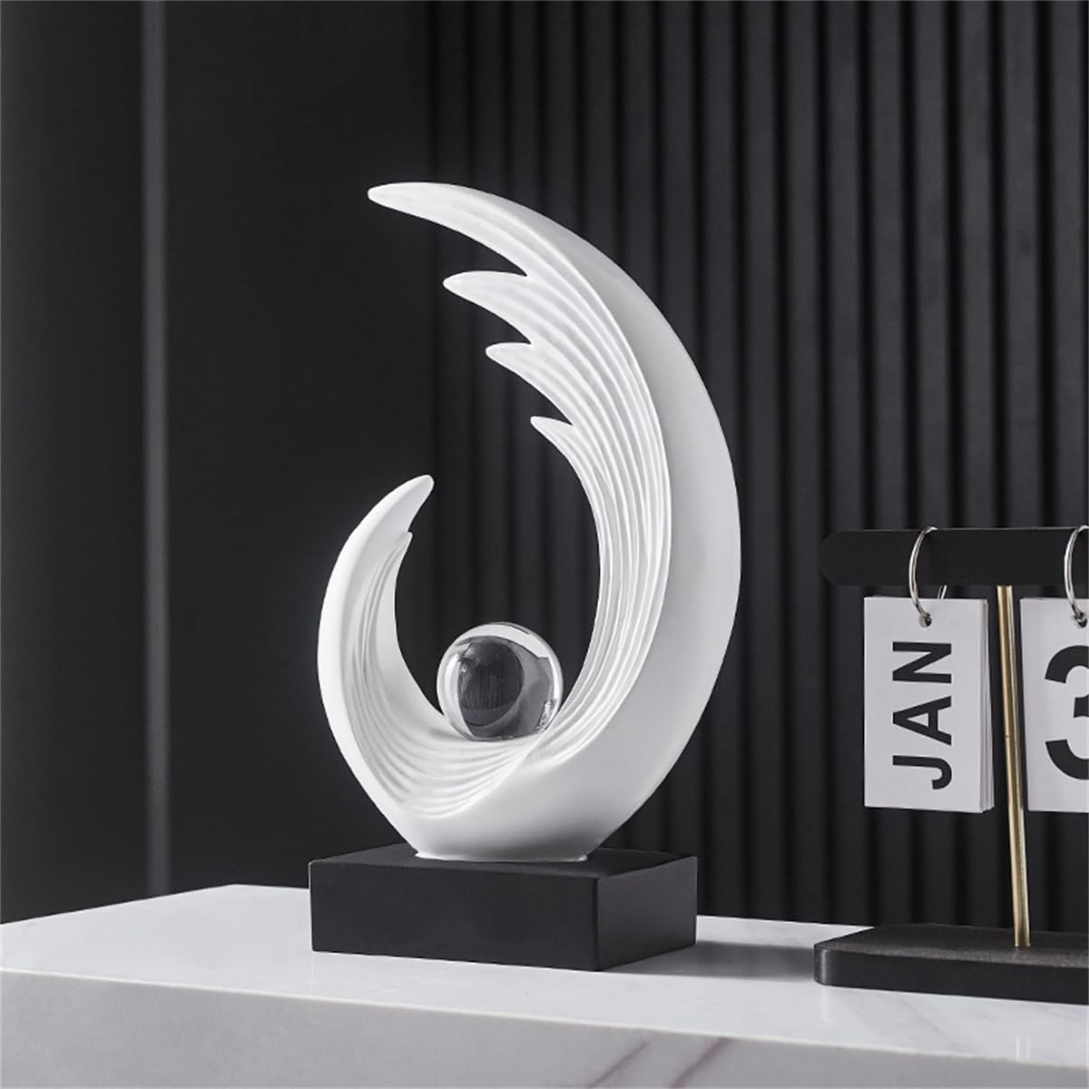 AWNR Abstract Art Sculptures Home Decor,Statue Decoration for Living Room,Dining Table,Coffee Table,Shelves,TV Stand