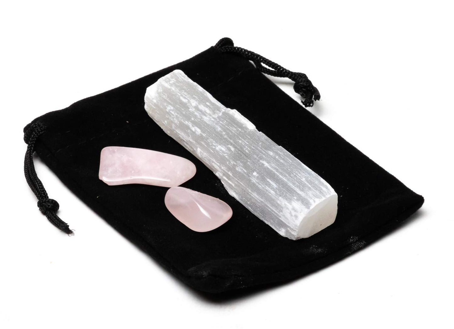 DesertUSA Rose Quartz Lamp on Wood Base Plus, Bonus Mineral Included