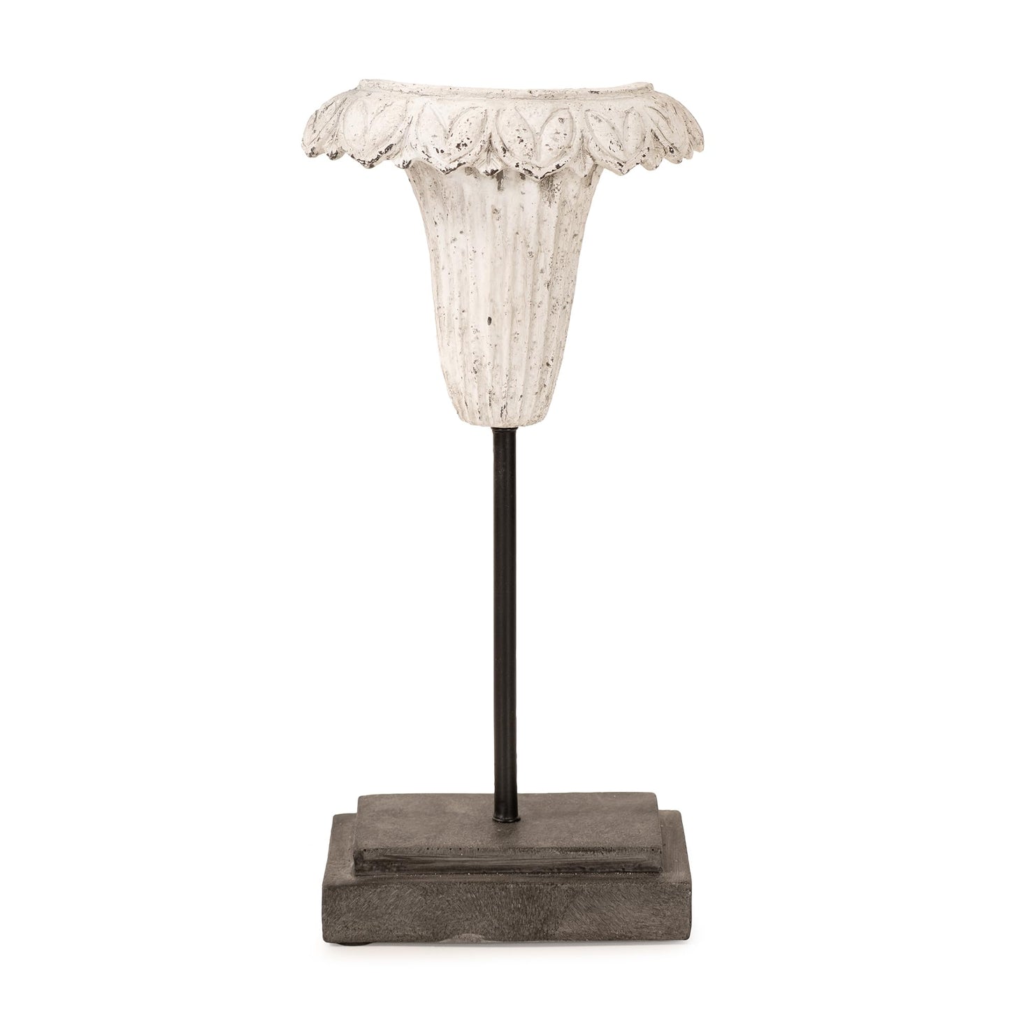 Howard Elliott Collection Artefatto III Sculpture for Home and Garden Decor, Decorative Ancient Ruin Architectural Resin Statue Figurine for Tabletop, Bookshelves and Home Decor, 3.5 x 5 x 12 Inch